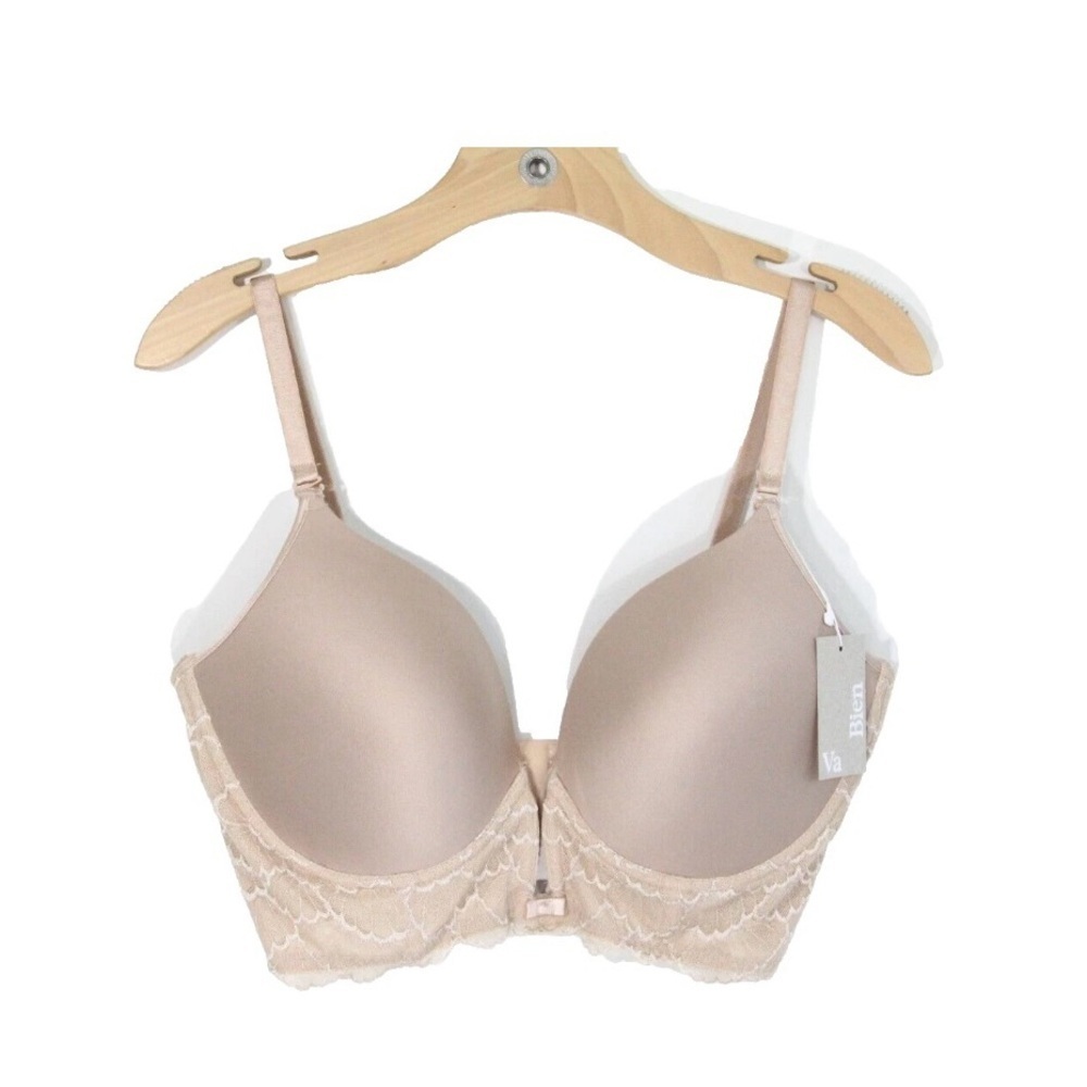 Va Bien Enchanted Plunge Longline Bra 38 D NWT‎ Underwire Shapewear
